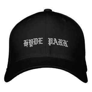 Hyde Park Zip Bestickte Baseballkappe