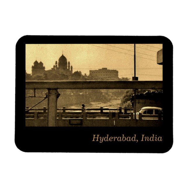 Hyderabad, Indien Magnet (Horizontal)