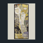 Hydra (aka Water Serpents I) by Gustav Klimt Postkarte<br><div class="desc">Hydra (aka Water Serpents I) (1904-1906) by Gustav Klimt is a vintage Victorian Era Symbolism fine art portrait painting. The Hydra features two women embracing one another as their bodies blend to form a mermaid. The two women have flowing golden hair as they are intertwined. Gold swirls resemble fish scales...</div>