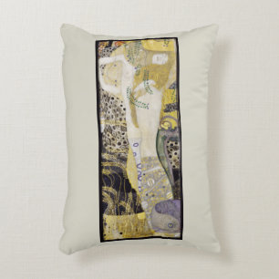 Hydra (alias Water Serpents I) von Gustav Klimt Dekokissen