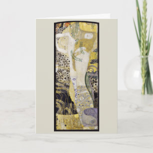 Hydra (alias Water Serpents I) von Gustav Klimt Karte