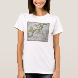 Hydra, aus 'A Celestial Atlas', Pub. 1822 (Spalte T-Shirt