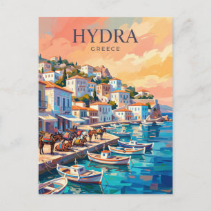 Hydra, Griechenland Postkarte