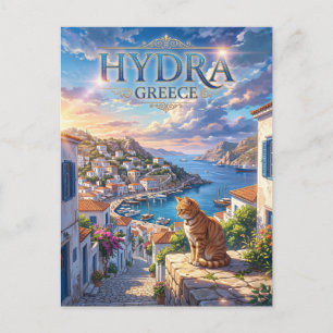 Hydra Griechenland Postkarte