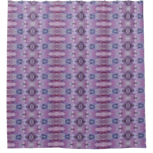Hydra Ikat 11 Duschvorhang (Vorderseite)