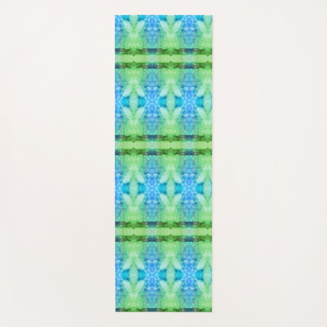 Hydra Ikat 12 x GL Yogamatte (Vorderseite)