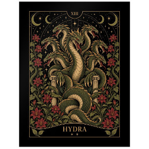 Hydra, Sternenlicht-Tarot-Kunst Postkarte