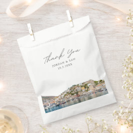 Hydra Wedding Foto Personalisiert Griechenland Geschenktütchen