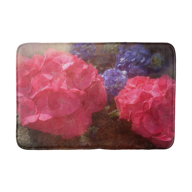 Hydrangea Bath Mat Badematte (Vorderseite)
