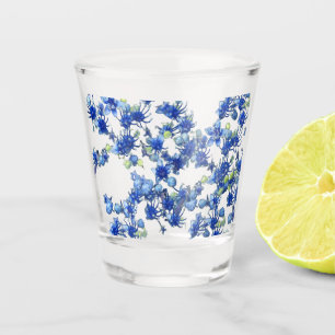 Hydrangea (BGC transparent) Schnapsglas