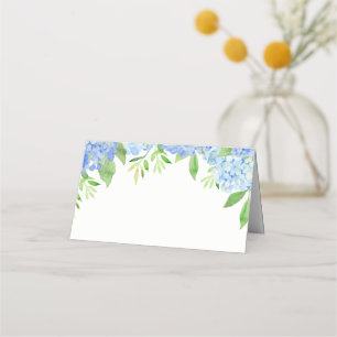 Hydrangea Blauer Blumenzwiebeln Platzkarte