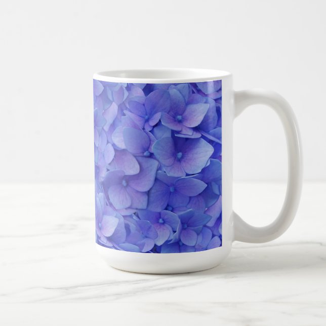 Hydrangea Blue Kaffeetasse (Rechts)