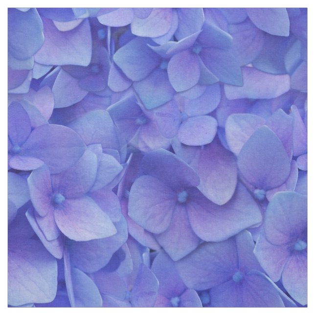 Hydrangea Blue Stoff (Muster)