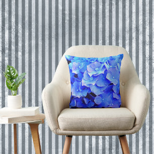Hydrangea Blues - Blue Hydrangeas Kissen