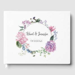 Hydrangea-Blume Gästebuch