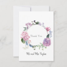 Hydrangea Blume Kranz Hochzeit Thema Dankeschön