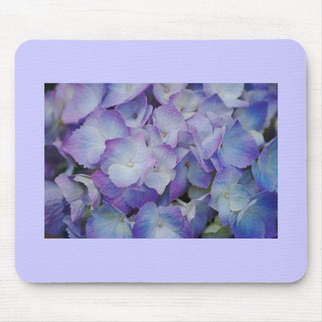 Hydrangea-Blüte Mousepad (Vorne)