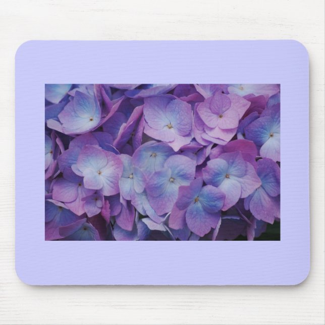 Hydrangea-Blüte Mousepad (Vorne)