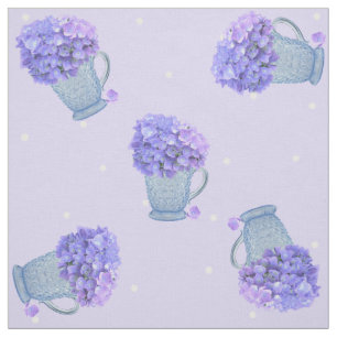 Hydrangea-Blüten-Gewebe Stoff