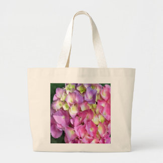 Hydrangea-Blüten-Lebensmittelgeschäft-Tasche Jumbo Stoffbeutel