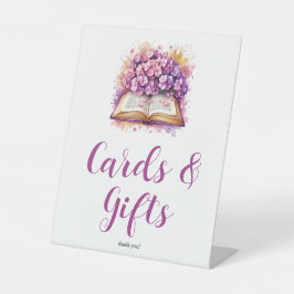 Hydrangea Buch Thema Geschenke Zeichen Sockelschild