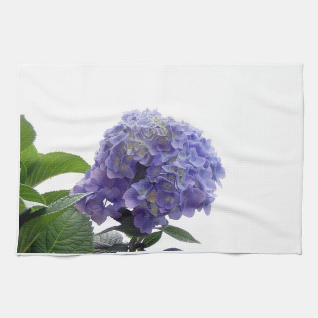 Hydrangea-Bush-Geschirrtuch Handtuch (Horizontal)