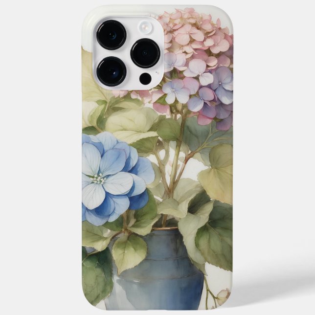 Hydrangea Case-Mate iPhone 14 Pro Max Hülle (Rückseite)