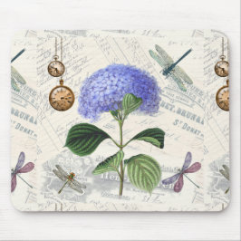 Hydrangea Collage Mousepad