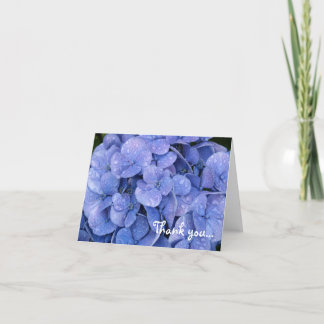 Hydrangea danken Ihnen notecard Dankeskarte
