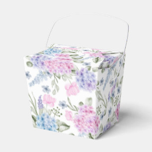 Hydrangea-Druck-Party-Geschenkbox Geschenkschachtel