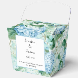Hydrangea-Druck-Party-Geschenkbox Geschenkschachtel