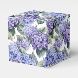 Hydrangea-Druck Party-Geschenkbox Geschenkschachtel