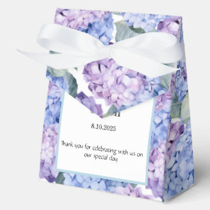 Hydrangea-Druck Party-Geschenkbox Geschenkschachtel
