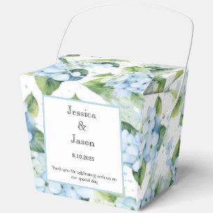 Hydrangea-Druck Party-Geschenkbox Geschenkschachtel