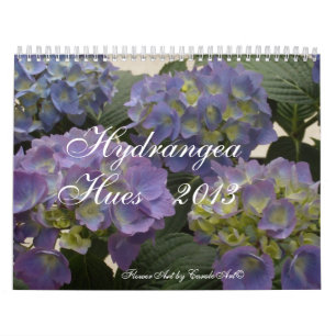 Hydrangea-Farben 2013 Kalender