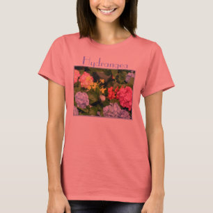 Hydrangea-Farben T-Shirt