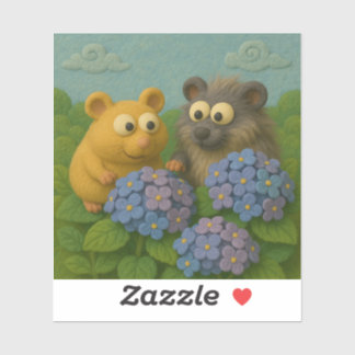 Hydrangea Friends Sticker