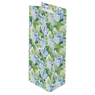 Hydrangea Gift Bag Geschenktüte Für Weinflaschen