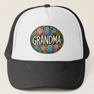 Hydrangea Grandma Truckerkappe