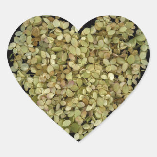 Hydrangea Heart Botanischer Aufkleber |Lovely2