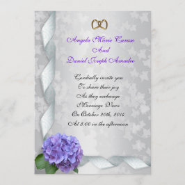 Hydrangea Hochzeit Einladung