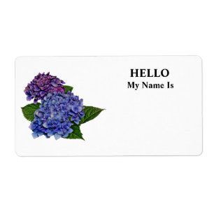 Hydrangea in Schatten von Lila