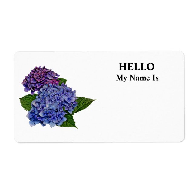 Hydrangea in Schatten von Lila (Vorne)