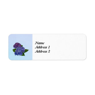 Hydrangea in Schatten von Lila Save the Date