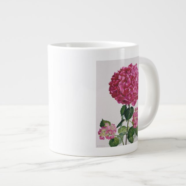 Hydrangea Jumbo-Tasse (Vorderseite Rechts)