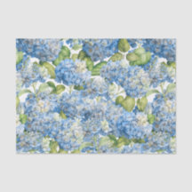 Hydrangea-klassisches blaues mit Blumenmuster