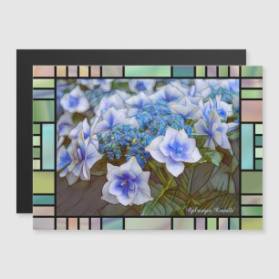 Hydrangea "Konpeito" [Magnet-Karte] Magnetkarte