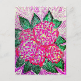Hydrangea macrophylla postkarte
