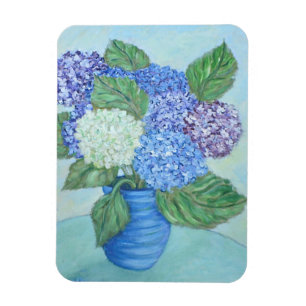 Hydrangea Magnet