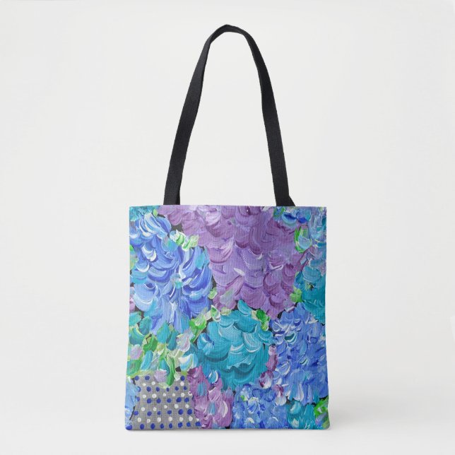 Hydrangea Mania Tote Bag Tasche (Vorderseite)